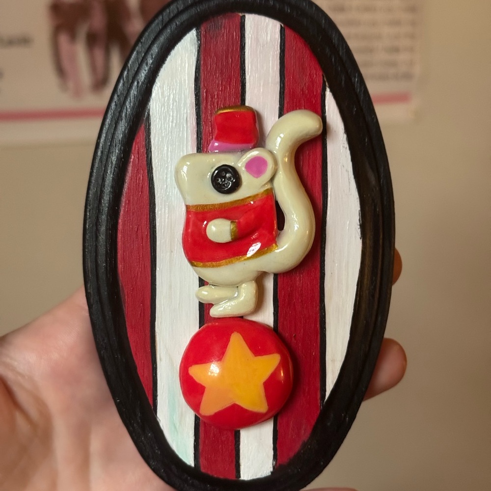 Coraline inspired jumping mice decor